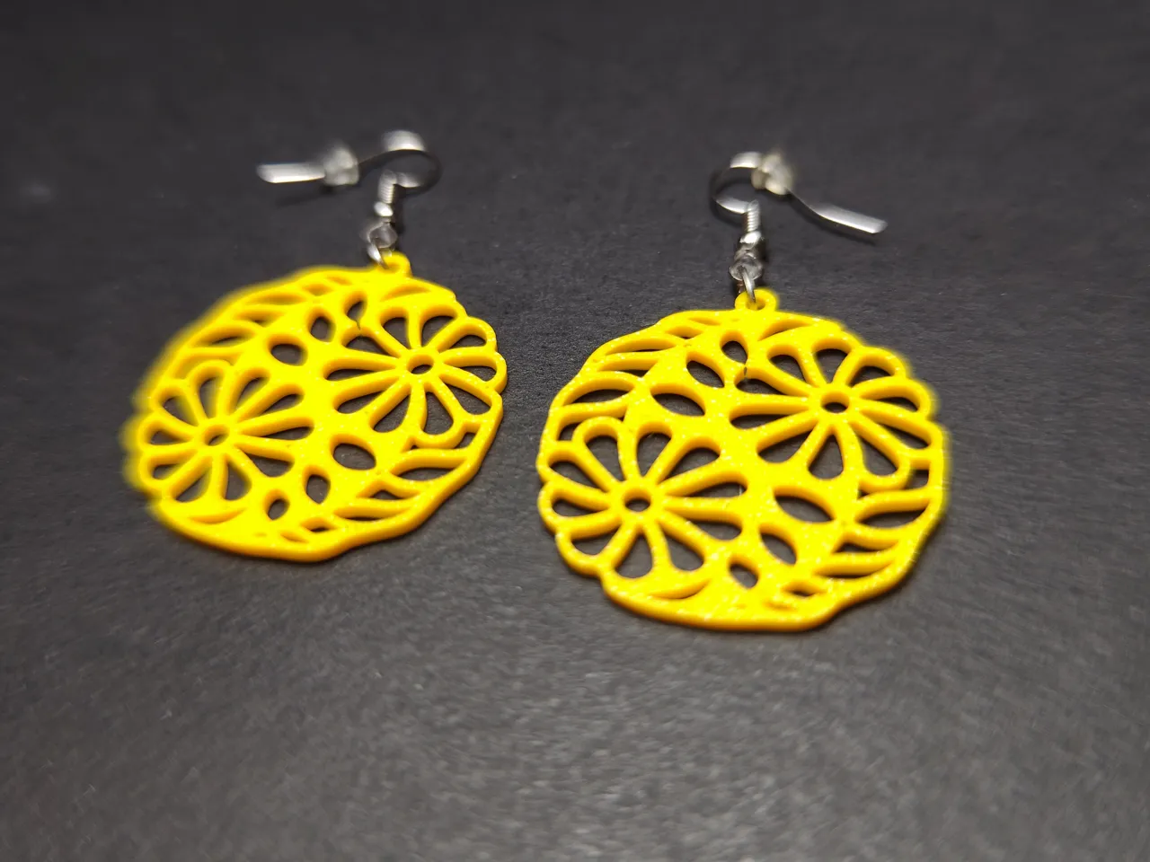 Floral Sphere Earrings view 3