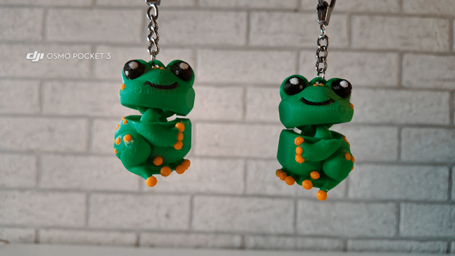 Flexi Magnet Frog