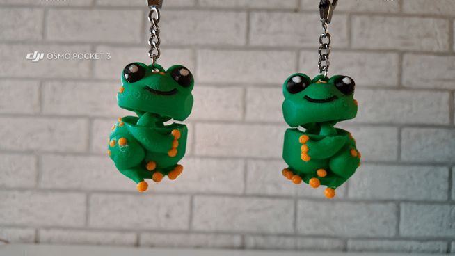 Flexi Magnet Frog