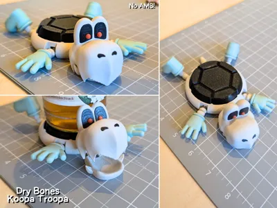 Dry Bones articulated coaster
