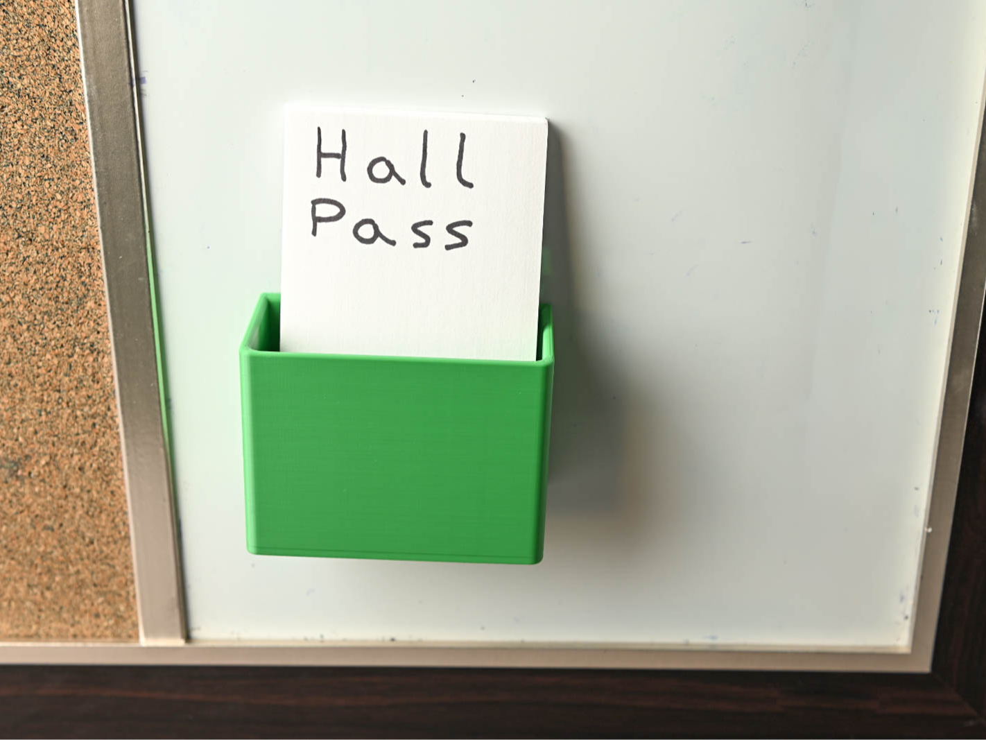 Whiteboard Hall Pass Holder for Teachers