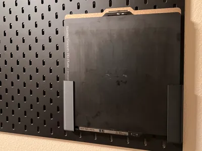 SKÅDIS Mounted Bed Plate Holder