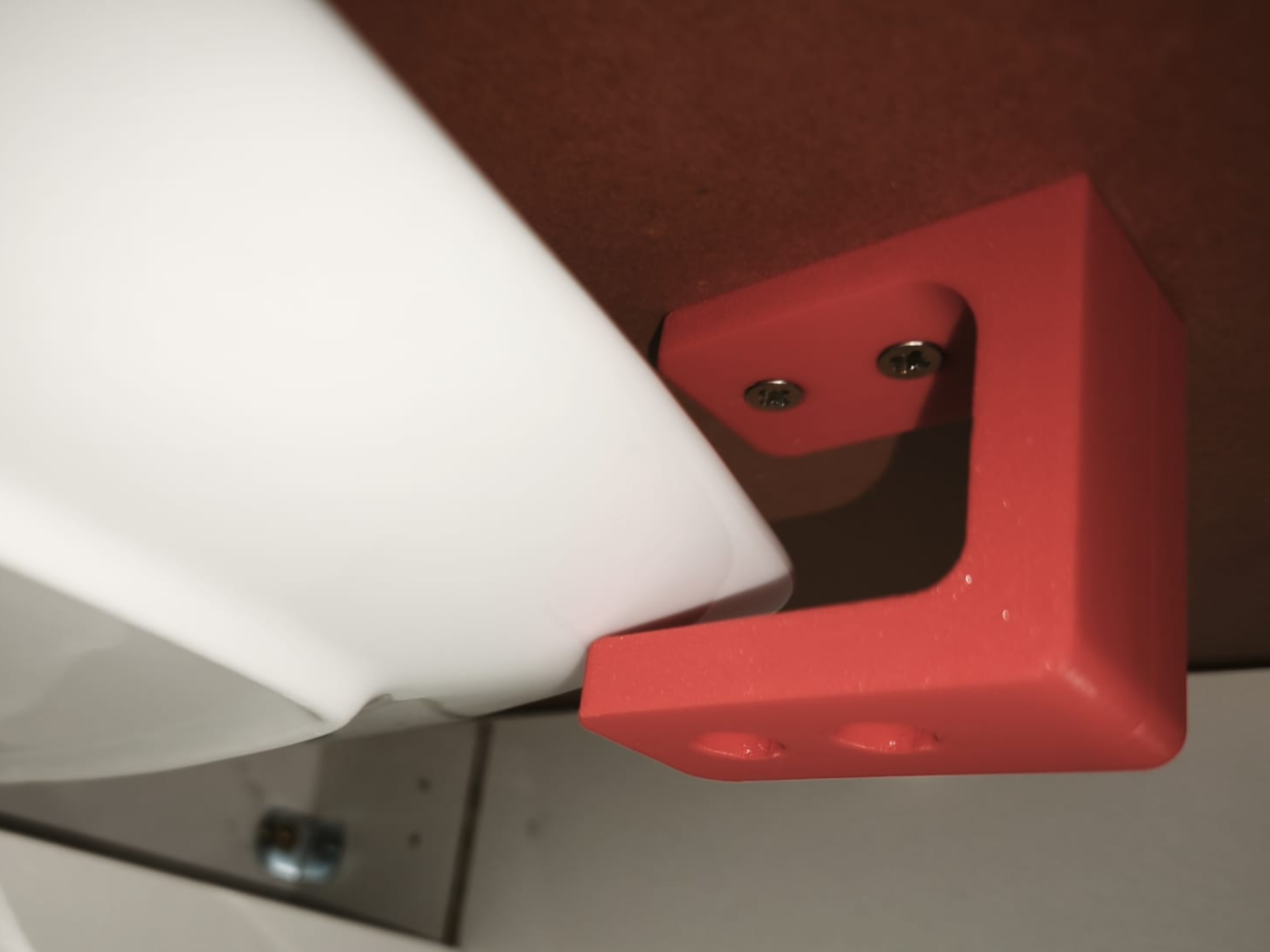 Under-Cabinet Plate & Tool Mount C Shape Strong