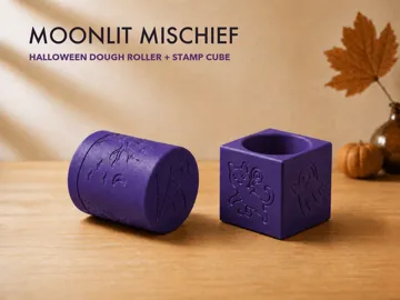 Adorno temático: Moonlit Mischief – Halloween Play Dough Roller — vista de referencia 4