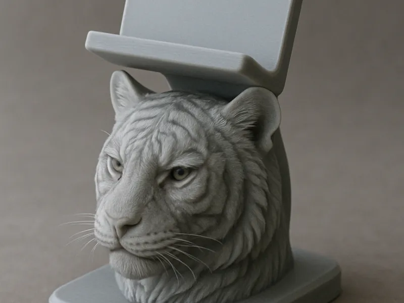 Phone Stand - Statue Tiger