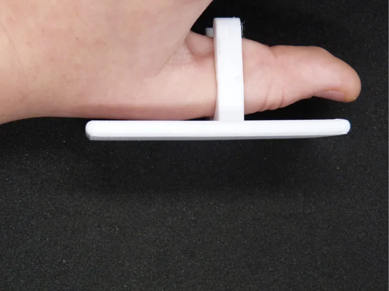 PrintShield, a thumb Scraper Guard