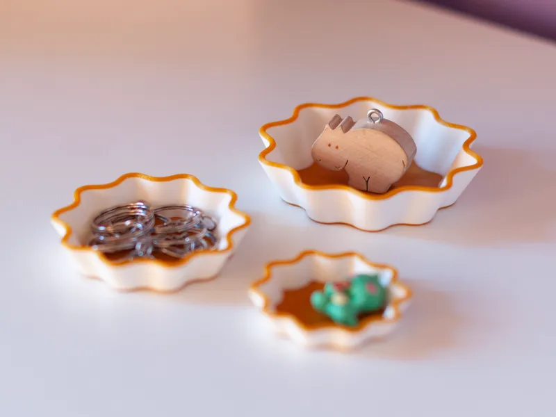 Flower/Star Shaped Tray Set