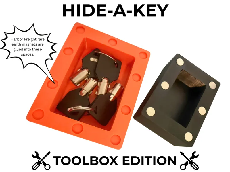 Toolbox Hide-A-Key Solution