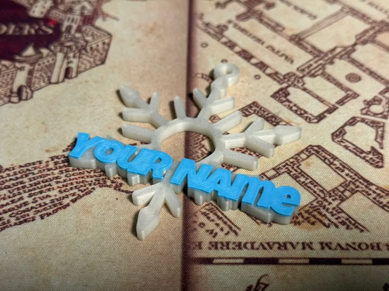 Snowflake Custom Name