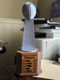 Trophée fantasy football à plaques magnétiques — photo 2