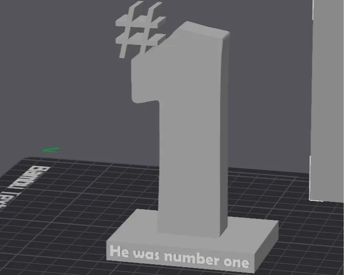 He was number one