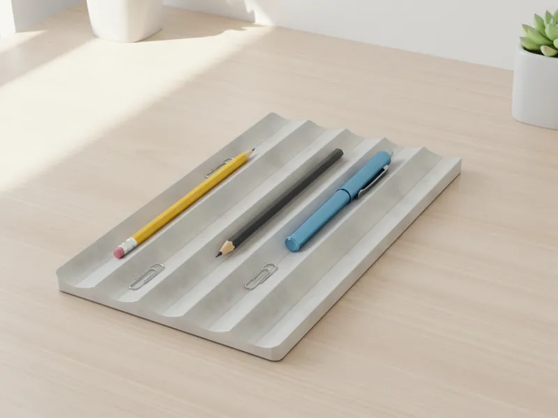 Pencil Tray - Minimal Desk Organizer