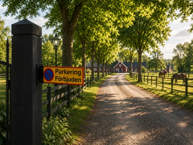 Sign holder for facade or fence (No parking sign)