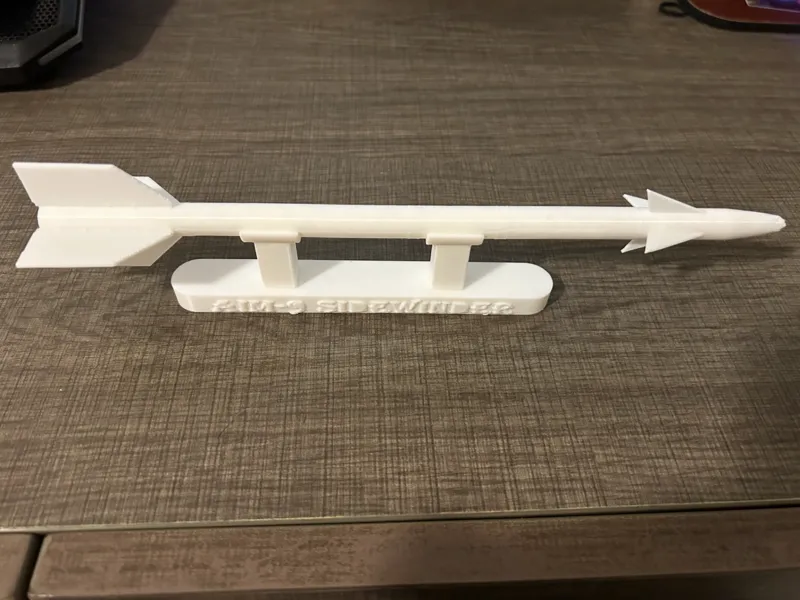 AIM-9 Sidewinder Display and Stand