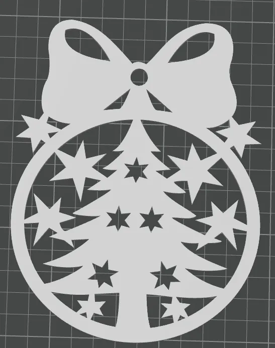 tree stars - Christmas tree decoration ornament 