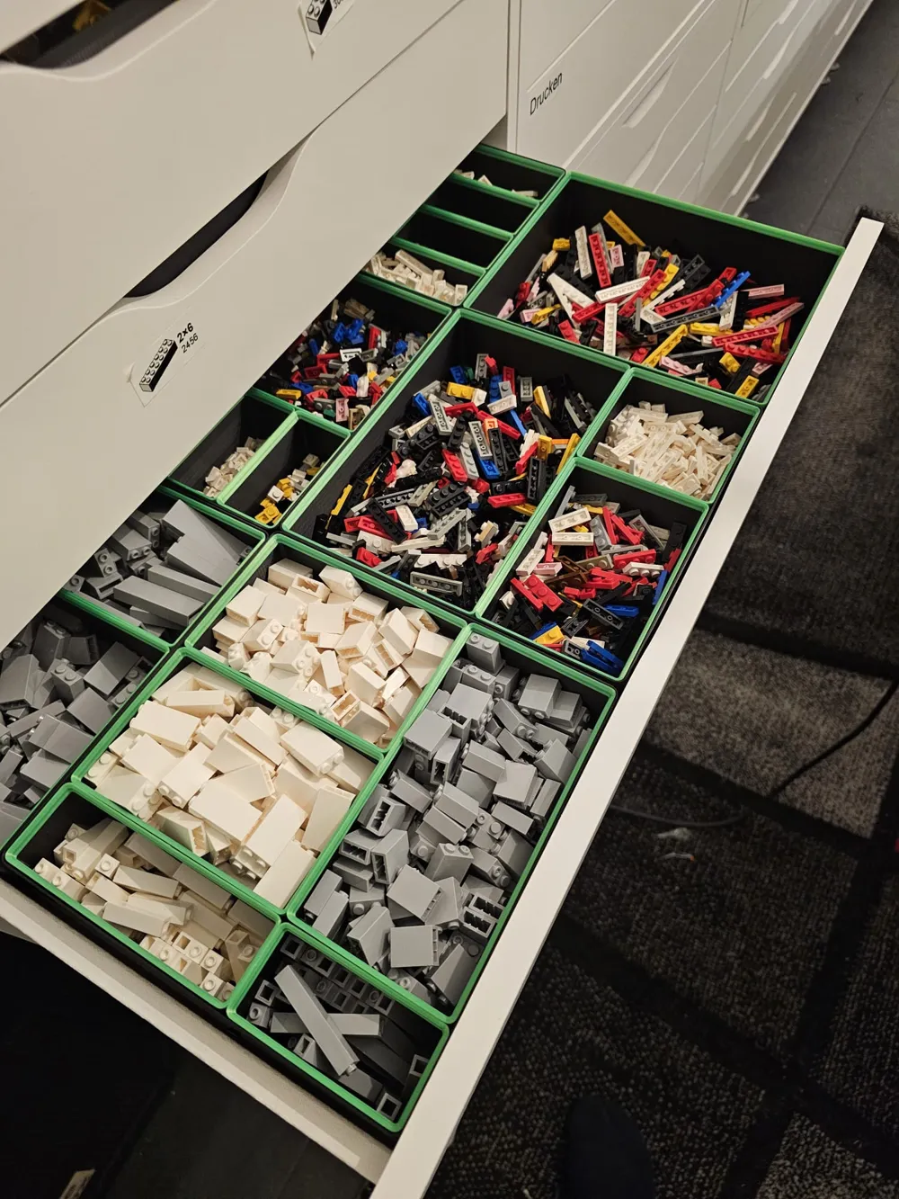 Removable Gridfinity Trays for Wide IKEA Alex by Azrael MakerWorld ...