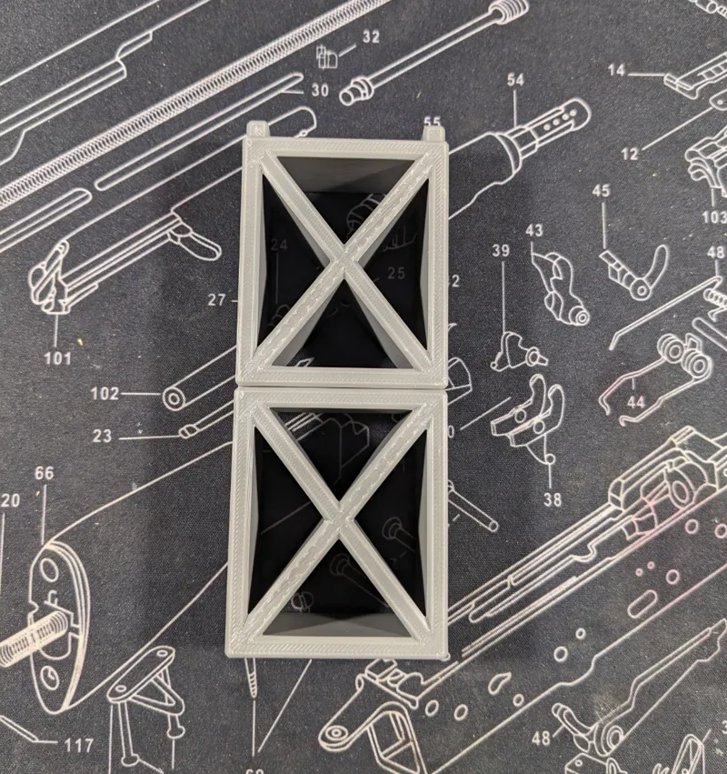 Stackable Train Track Bridge Support (Brio / IKEA)