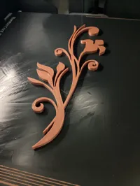 Fleur murale décorative — photo 2