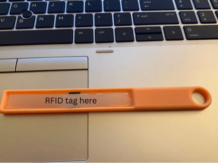 RFID Keychain Holder For Gated Communities 