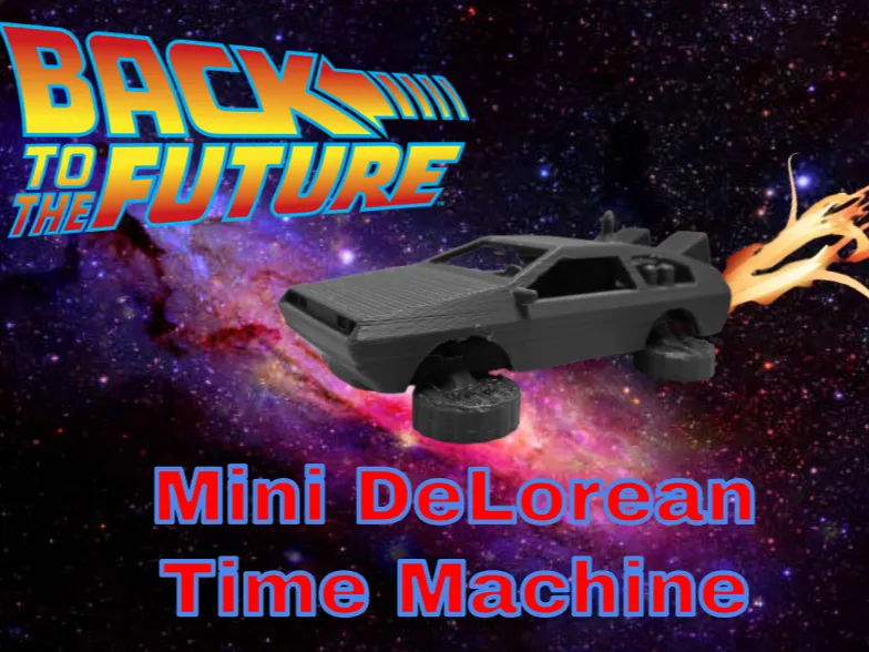 Mini DeLorean Time Machine (Back To The Future)