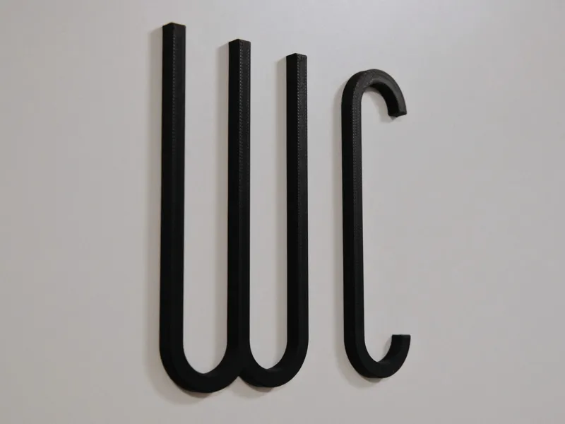 minimales WC Türschild 12,5cm - Hygge Style