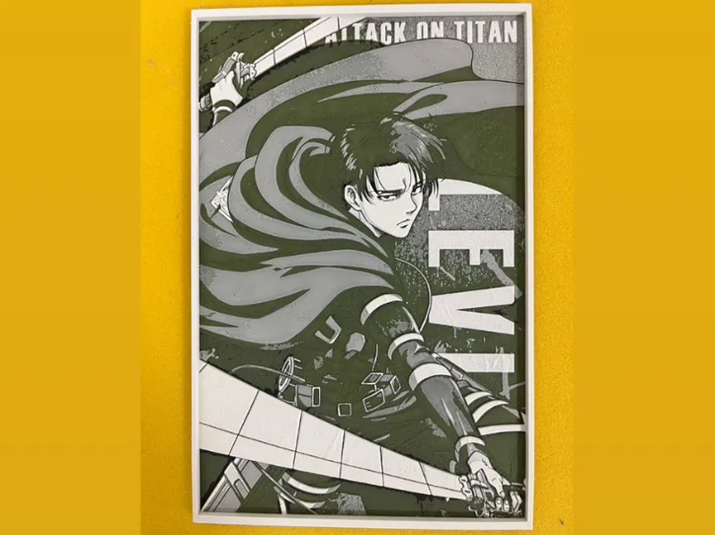 HueForge - Levi Ackerman