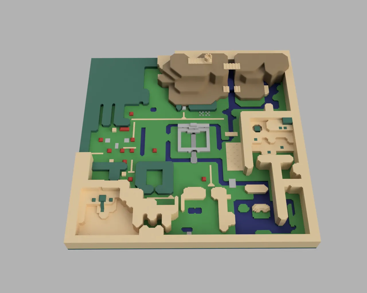 Zelda A Link To The Past Map view 3