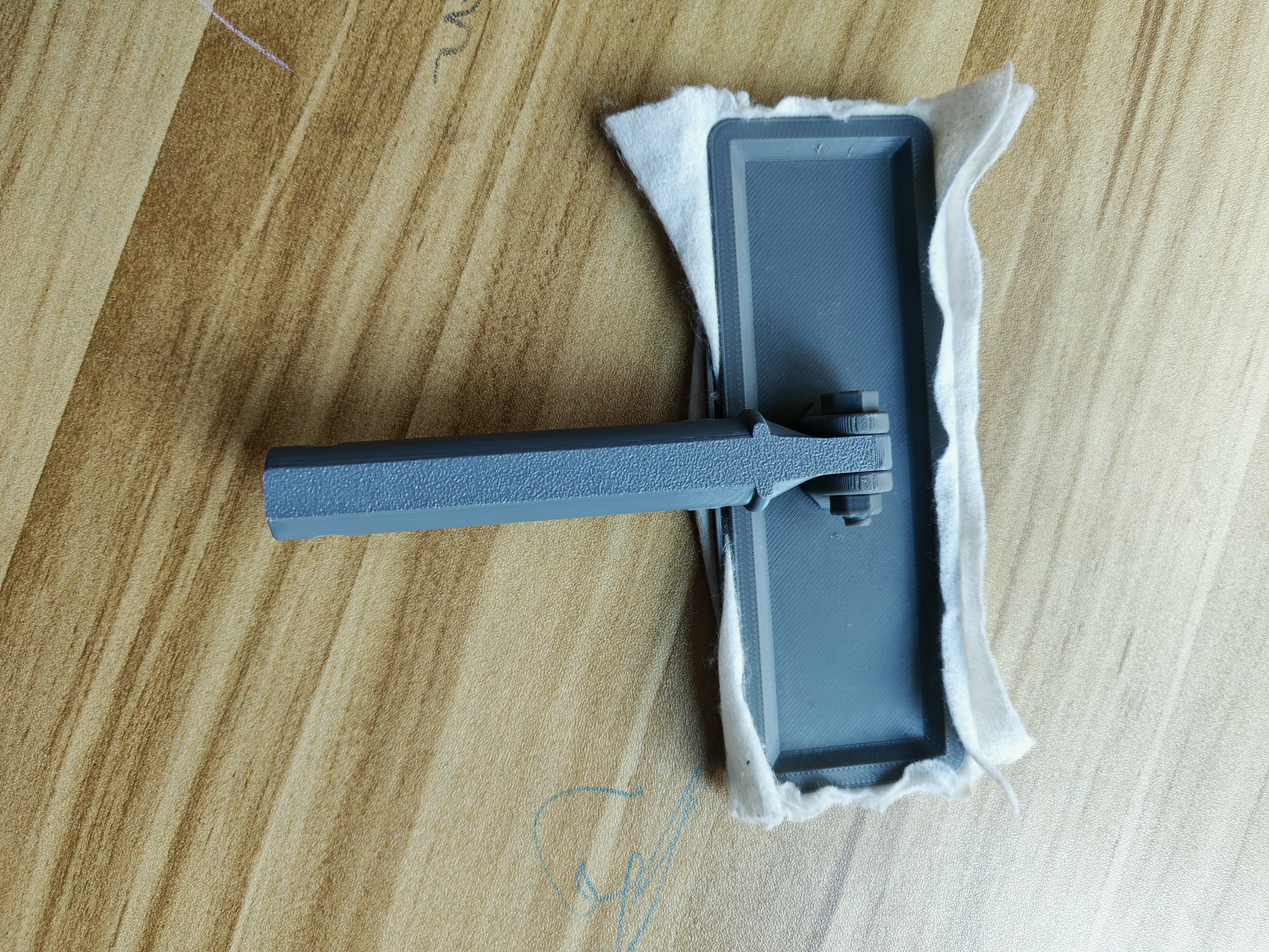 Miniatura 2 do modelo 3D 一次性棉巾擦板