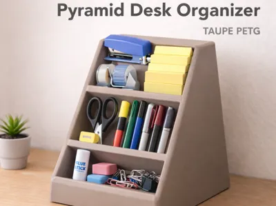 Pyramid Desk Organizer