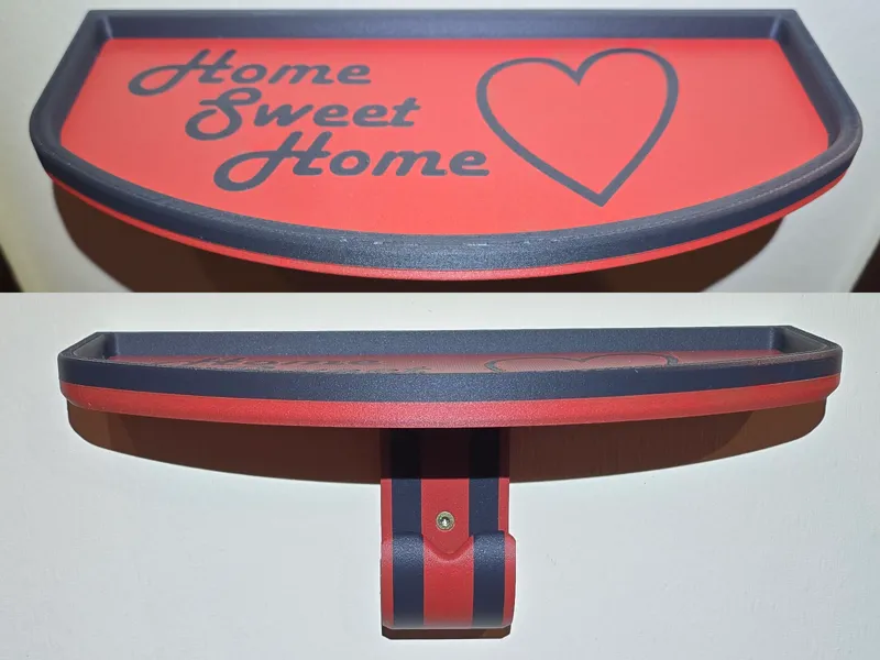 HookShelf for Keys, Wallet ... with bag hook