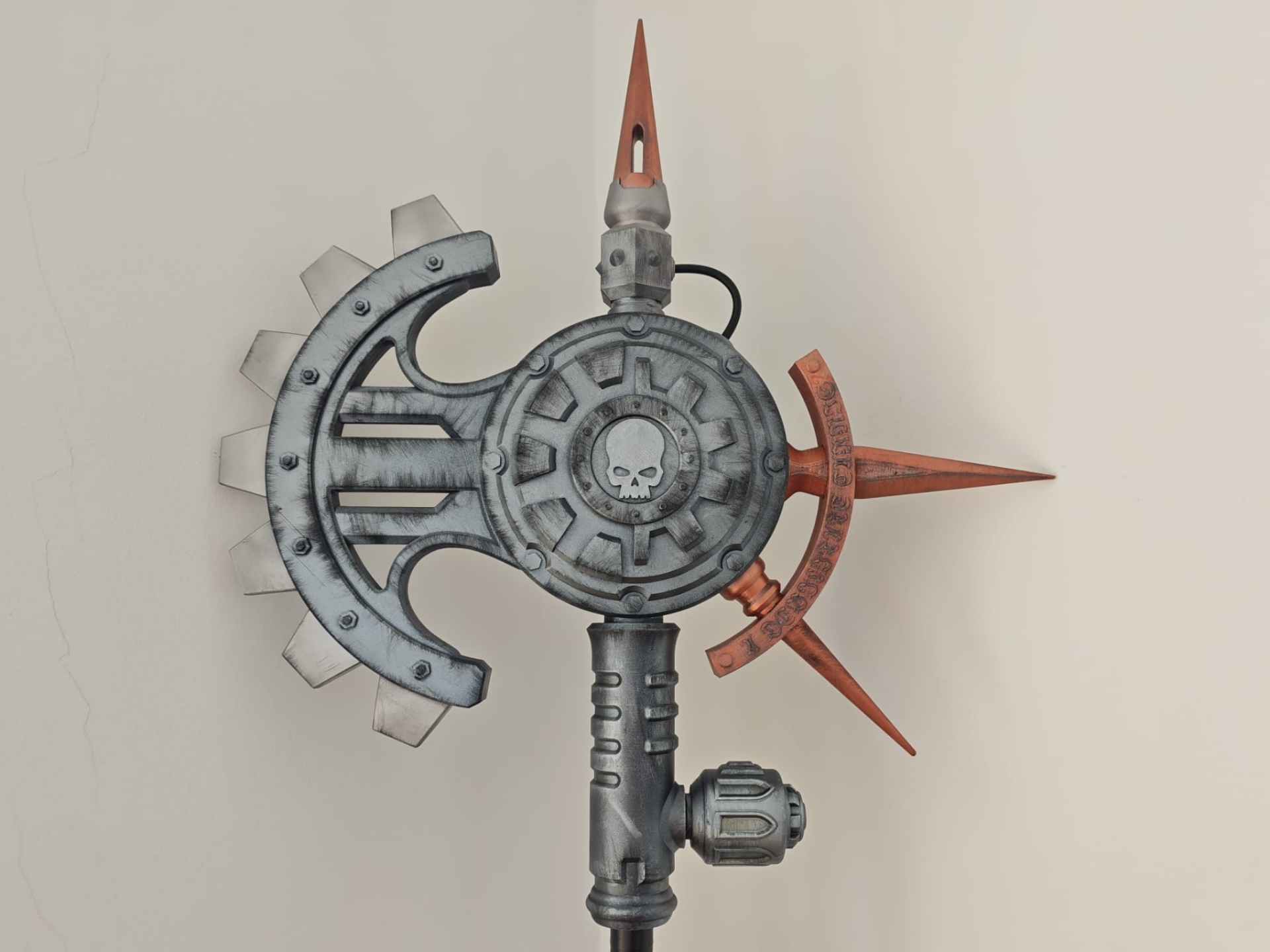Priest Long Axe - Grimdark Inspired - 3D printed Cosplay Weapons, in stock in India