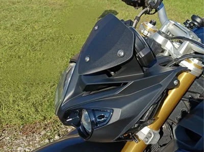BMW S1000R 2014 2020 Windscreen + Rubber Inserts