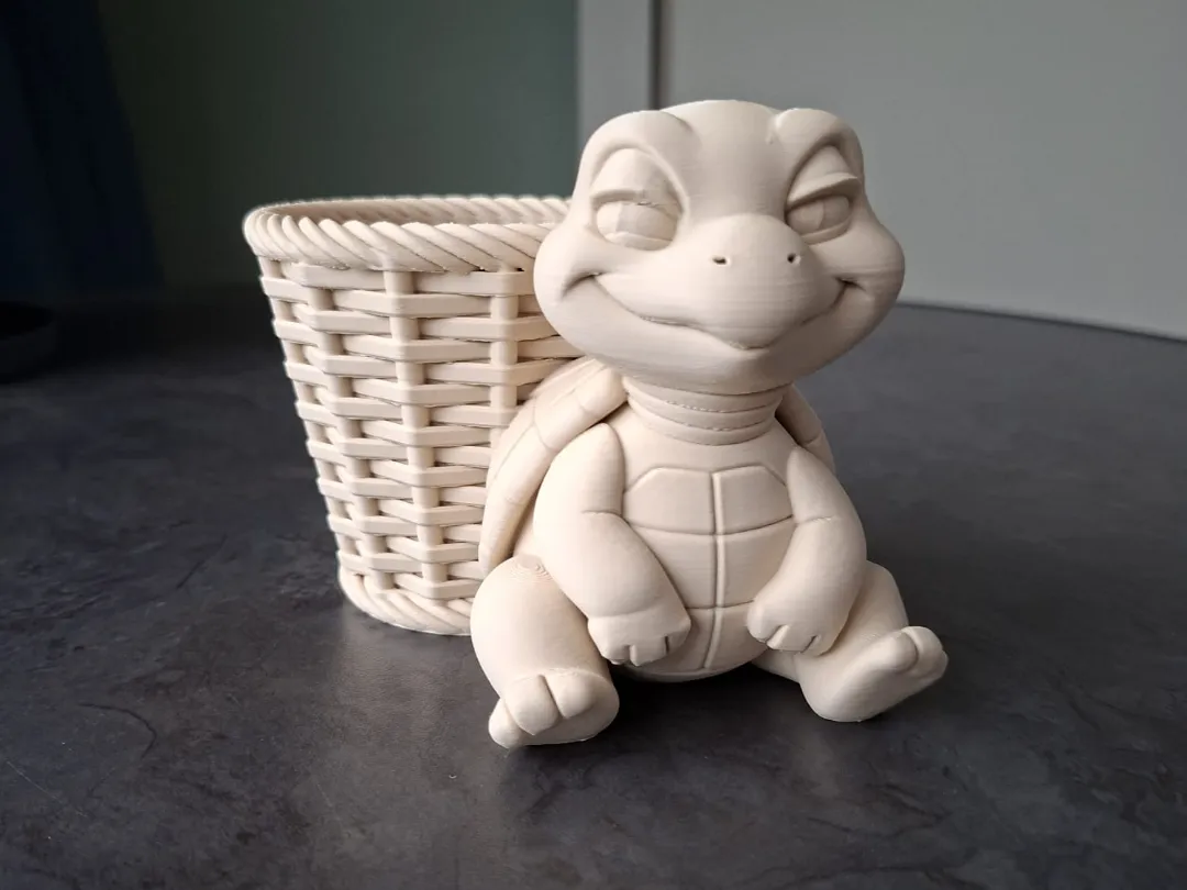 Chill Turtle Planter Buddy - Free 3D Print Model - MakerWorld