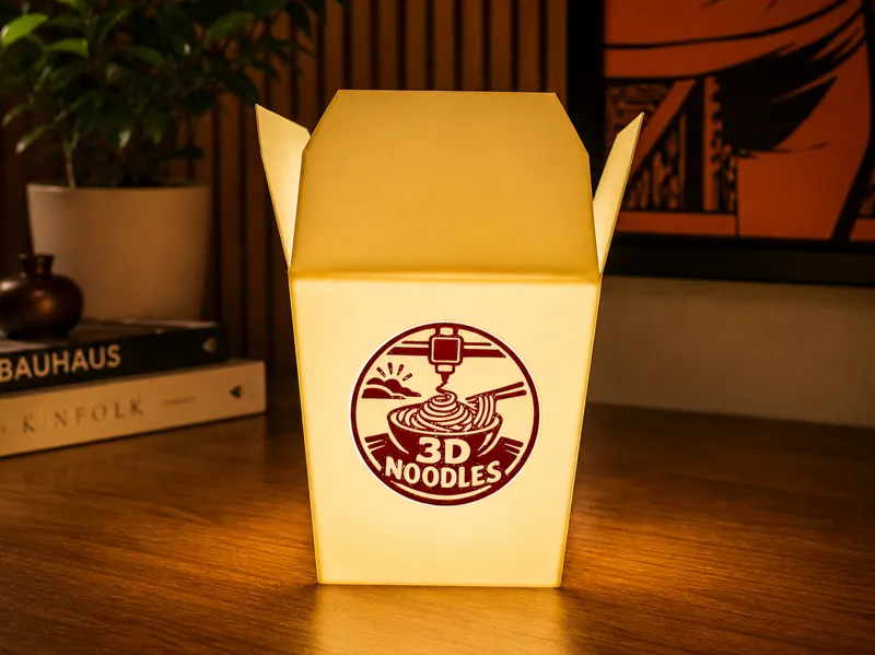 Noodles Box Lamp