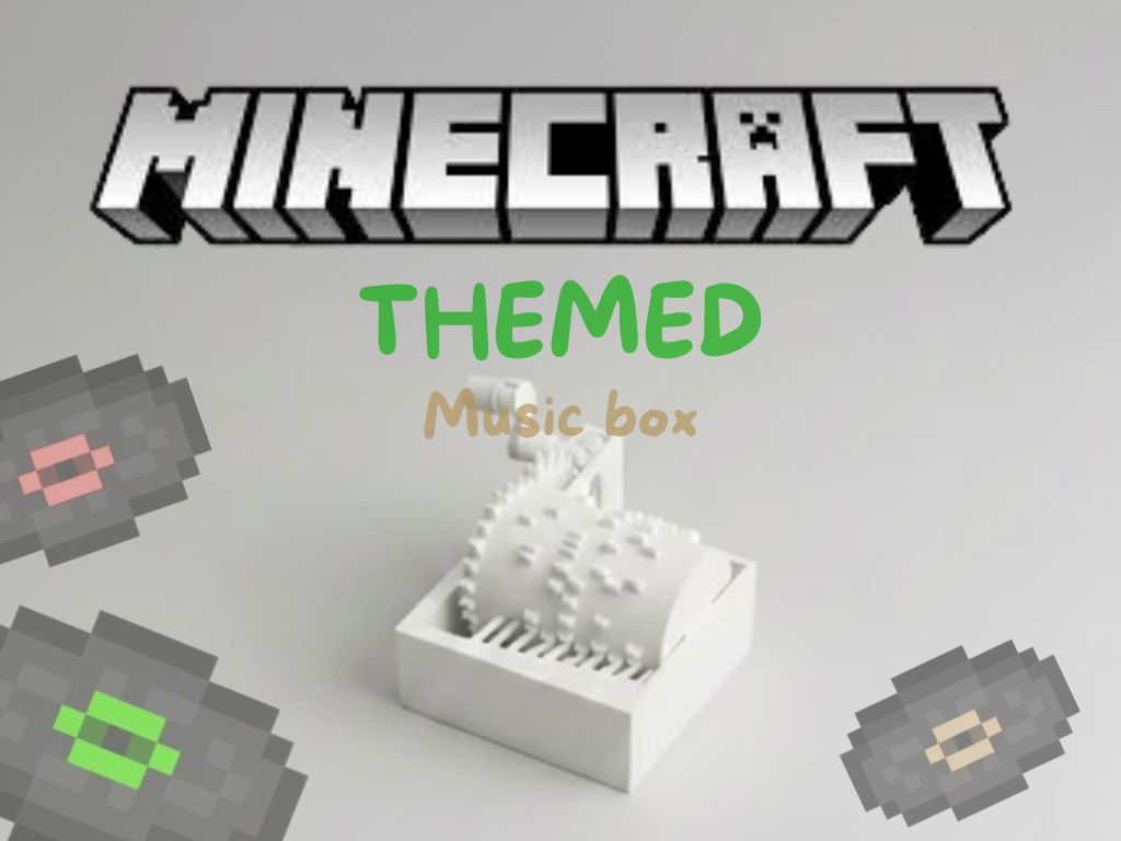 Minecraft Themed Music Box 