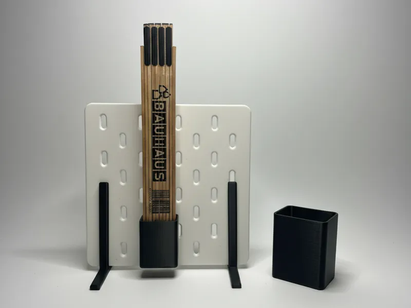 IKEA Skadis Halterung Gliedermaßstab / Zollstock 