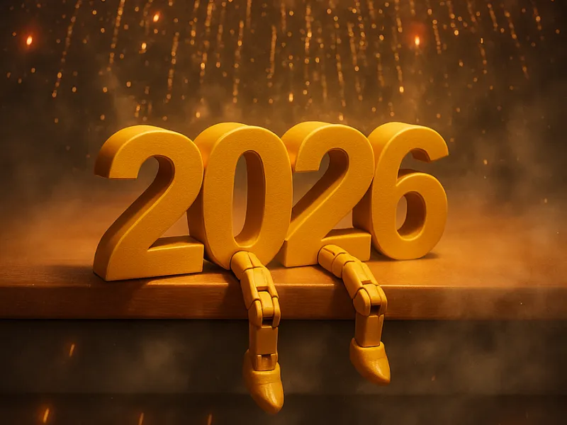 Frohes Neues Jahr 2026 - Happy New Year
