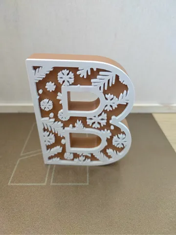 Estante o repisa: A-Z Decoration Letters - winter theme — vista de referencia 4
