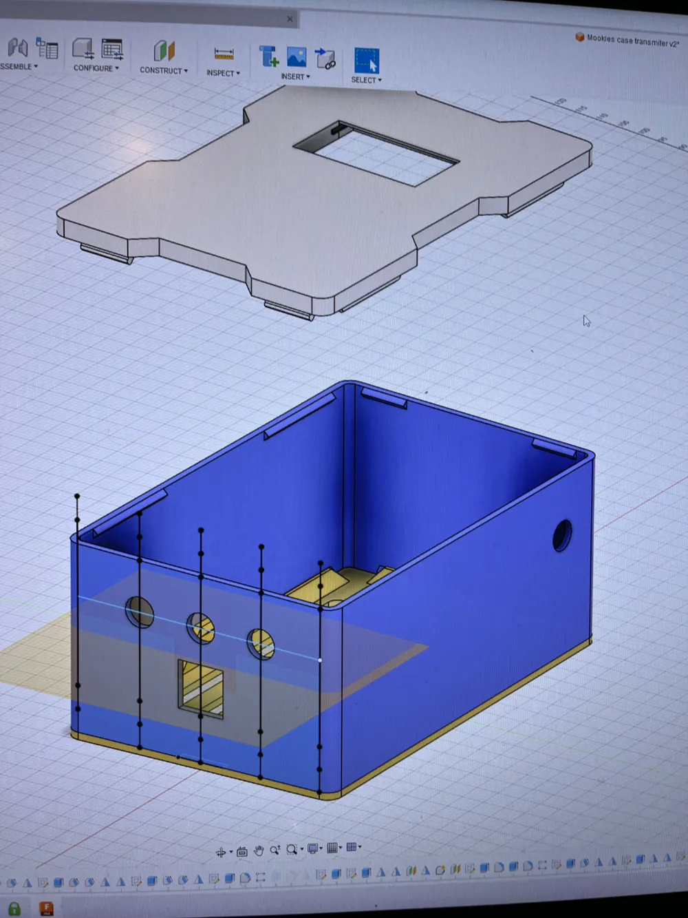 Casing- HC-12 arduino holder transmitter receiver by zackgast - MakerWorld