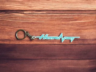 Keychain Hornet relief