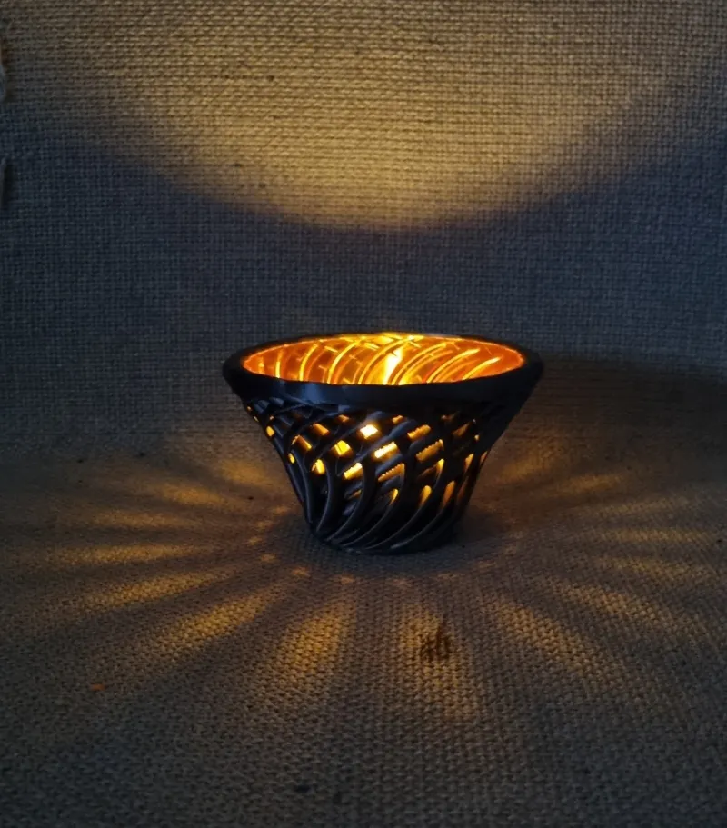 Teacandle Basket