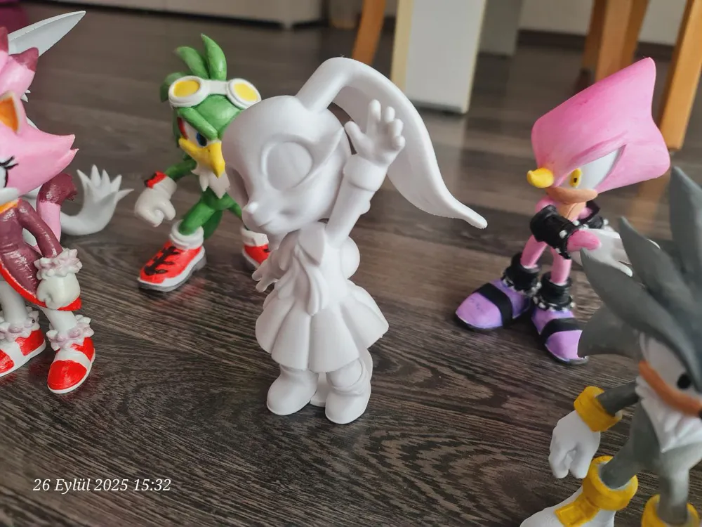 Cream The Rabbit Custom Model Cream the Rabbit - Free 3D Print Model - MakerWorld