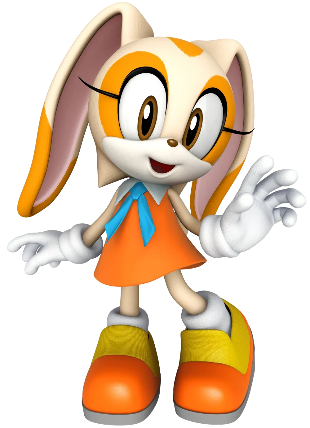 Cream the Rabbit - Free 3D Print Model - MakerWorld