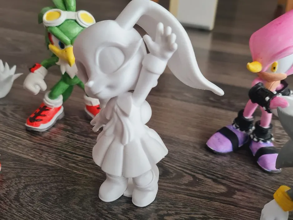 Cream The Rabbit Custom Model Cream the Rabbit - Free 3D Print Model - MakerWorld