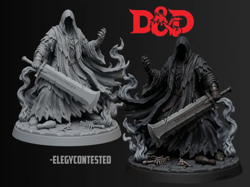 DnD Ready - Cleaver Wraith (38mm)