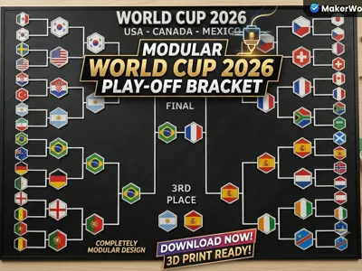 Modular World Cup 2026 Play-off Bracket