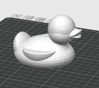 Porte-clés canard en caoutchouc pour croisière — photo 2