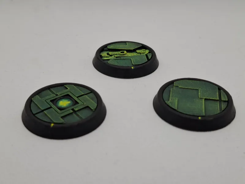 Figuren Bases Tabletop mit Rand