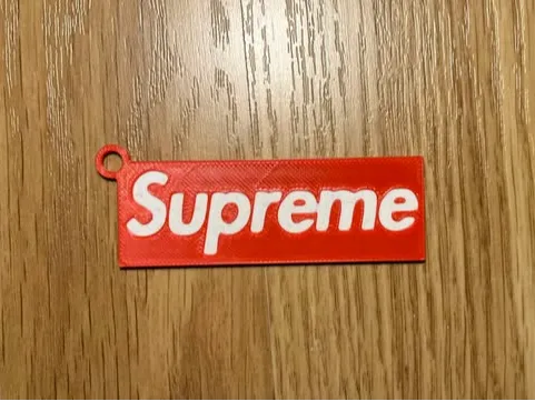 Supreme Keychain  (PUBLIC DOMAIN)