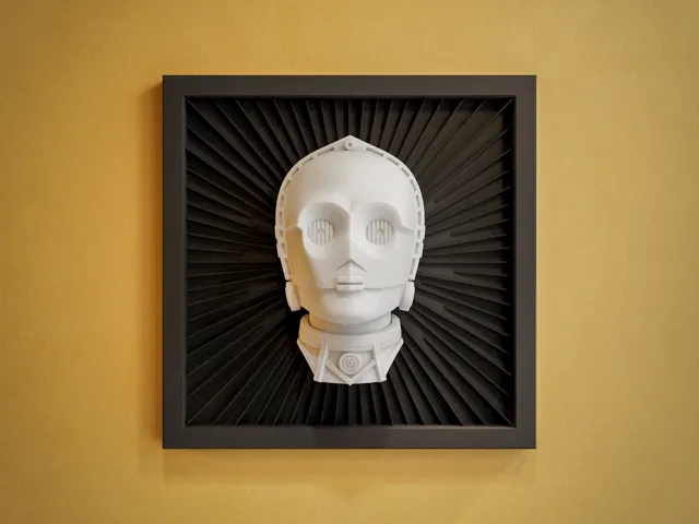 C-3PO Wall Art - Star Wars (no AMS)